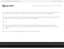 Tablet Screenshot of egica.com